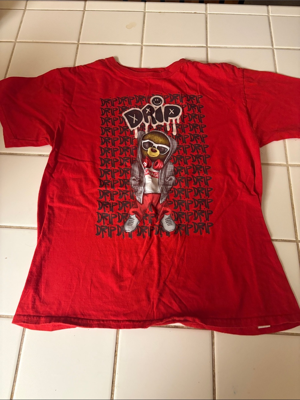 Hardten Clothing Red Graphic Tee